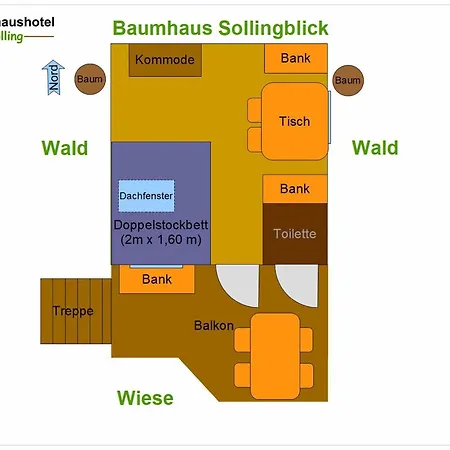 ホテル Baumhaushotel Solling *