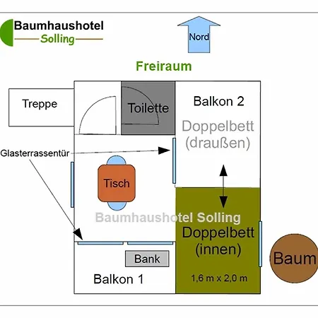ホテル Baumhaushotel Solling *